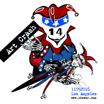 Art Crash Spokecard